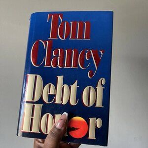 Book Hardcover Tom Clancy Debt of Honor